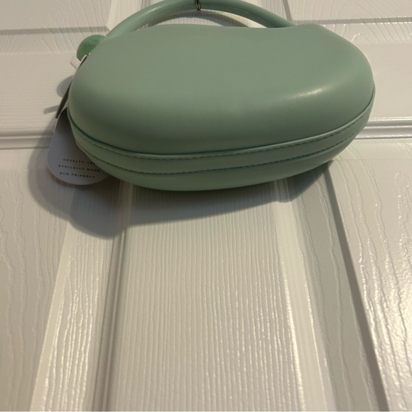 NWT Melie Bianco Vegan Leather Aqua Blue Small Hand Crossbody Bag - Picture 6 of 8